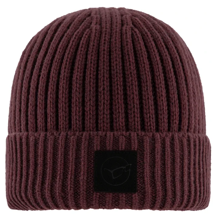 Korda Zimní Čepice LE Fishermen Beanie Varianta: Burgundy
