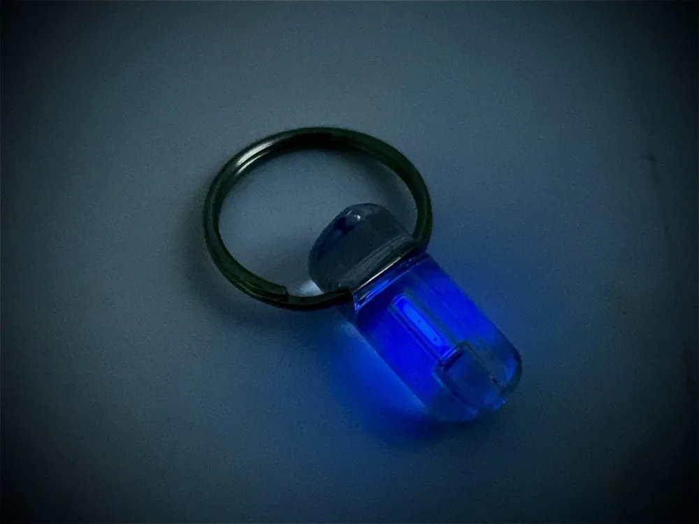 LK Baits Izotop Firefly Bivvy Marker Isotope - Blue 20x10mm