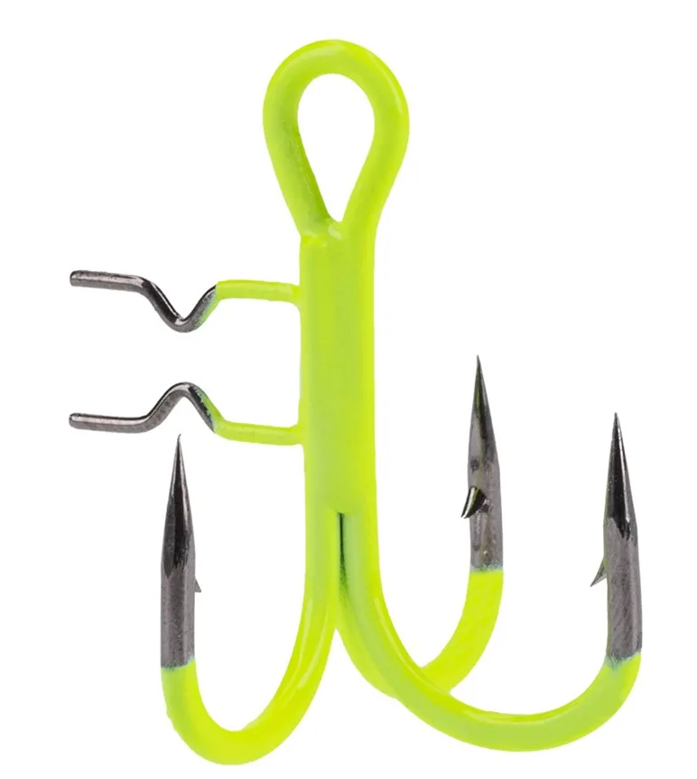 Mikado trojháčky jaws vertical uv fluo 4 ks - 1/0