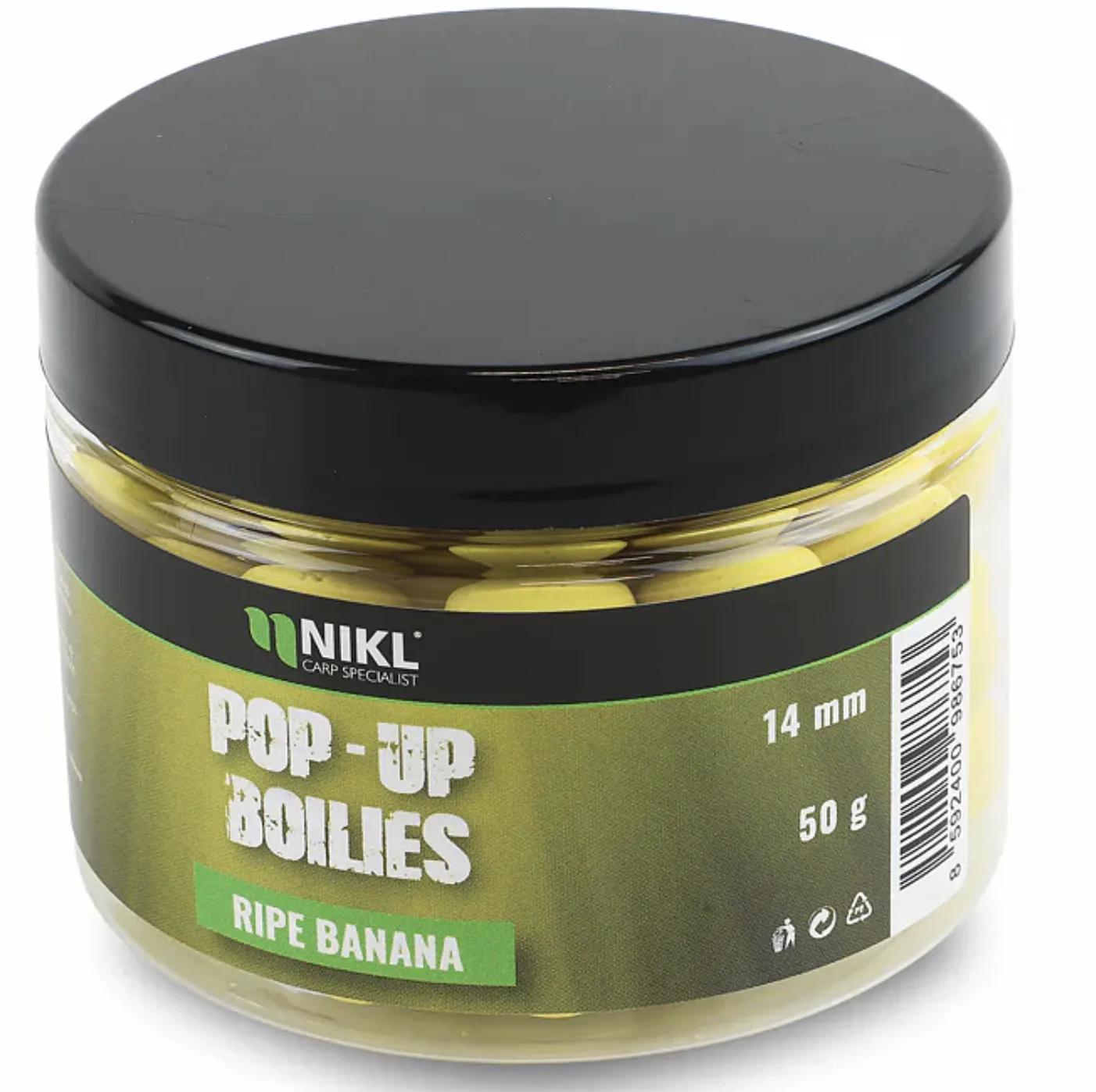 Nikl Plovoucí Boilies Ripe Banana Hmotnost: 50g, Průměr: 16mm