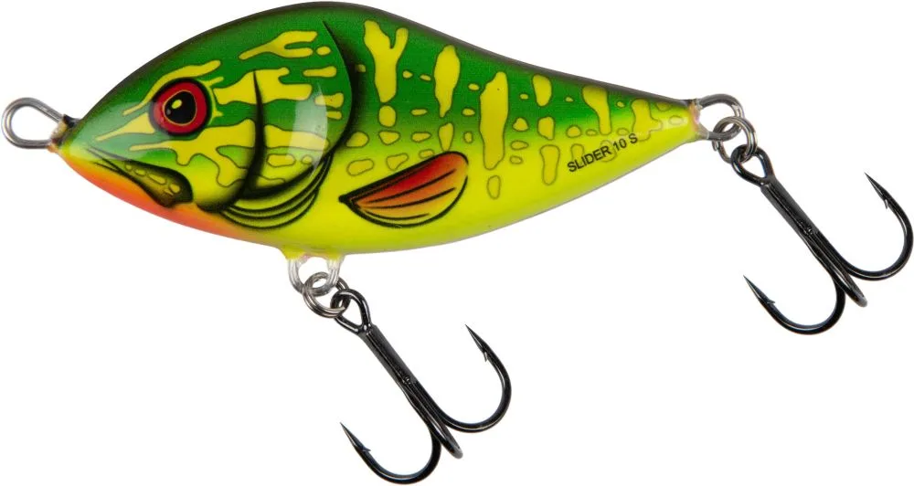 Salmo wobler slider floating green pike - 7 cm 17 g