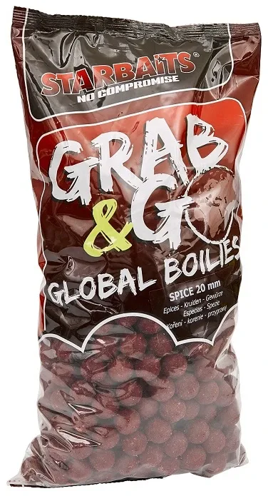 Starbaits Boilie Grab & Go Global Boilies Spice Hmotnost: 2,5kg, Průměr: 24mm