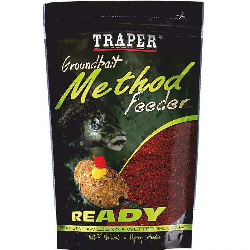 Traper Krmítková Směs Groundbait Method Feeder Ready 750g Hmotnost: 750g, Příchuť: Banán