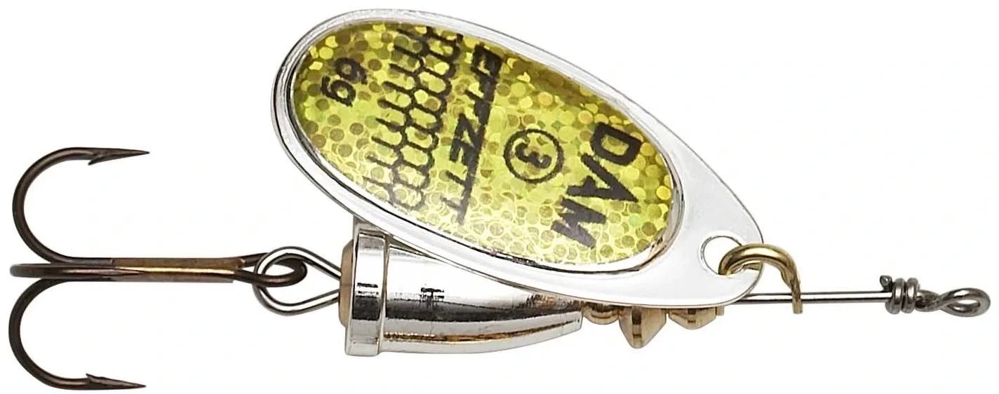 Dam Třpytka Effzett Executor Spinner Silver Reflex Gold Hmotnost: 4g, Velikost: #2