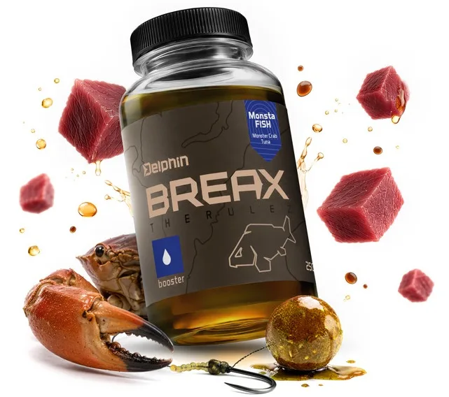 Delphin booster breax monstafish monster krab tuňák 250 ml