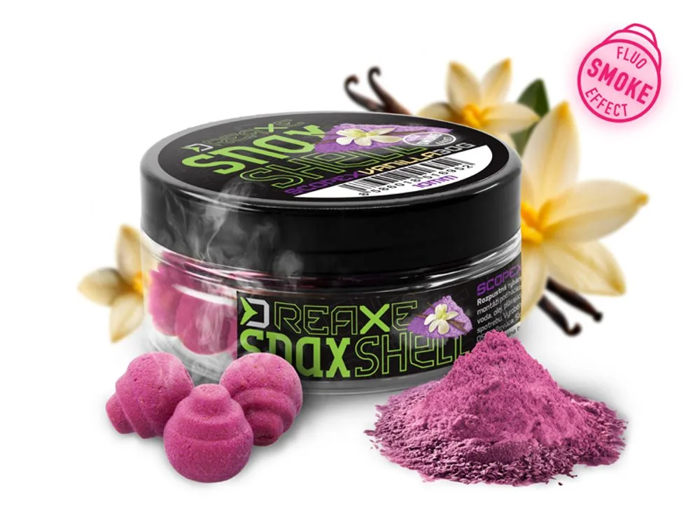 Delphin Nástraha D Snax Shell Scopex-Vanilka - 10mm 30g