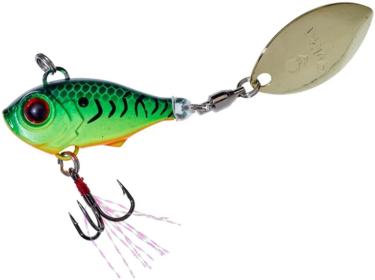 Gunki Nástraha Shocker Vib Mat Fire Tiger Délka: 2,9cm, Hmotnost: 11,8g