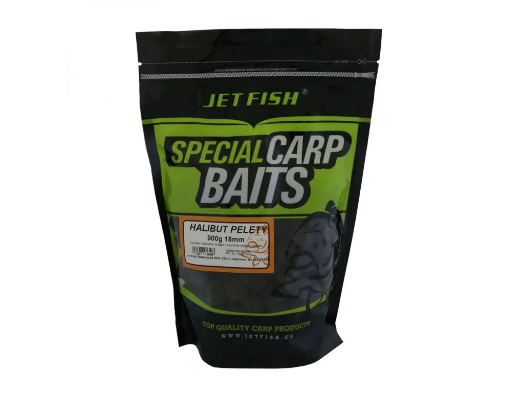 Jet Fish Halibut Pelety 900g Průměr: 18mm