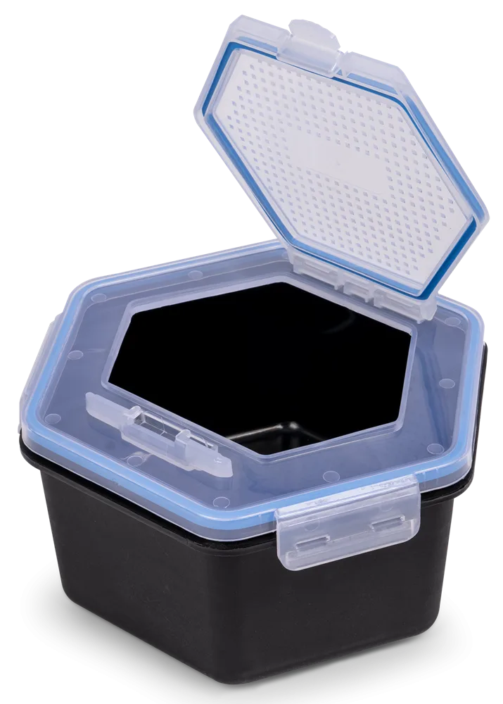 Zebco krabička na živé nástrahy secure-lock bait box 2 l