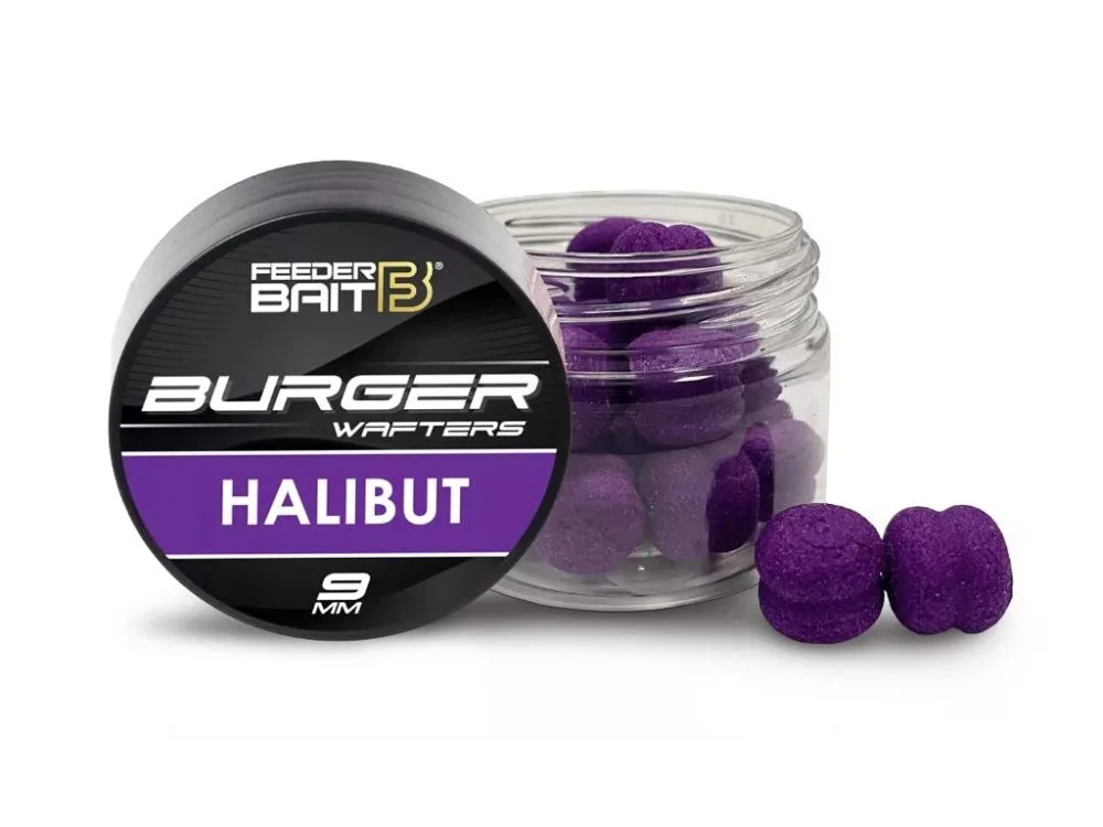 FeederBait Burger Wafters 9mm 25ml - Halibut