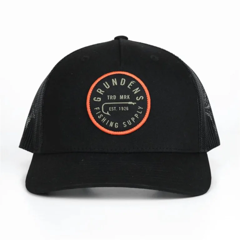 Grundéns Kšiltovka Hook Trucker FP Solid Black O/S
