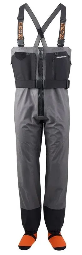 Grundéns prsačky men´s vector zip stockingfoot wader anchor - xxl 45-46