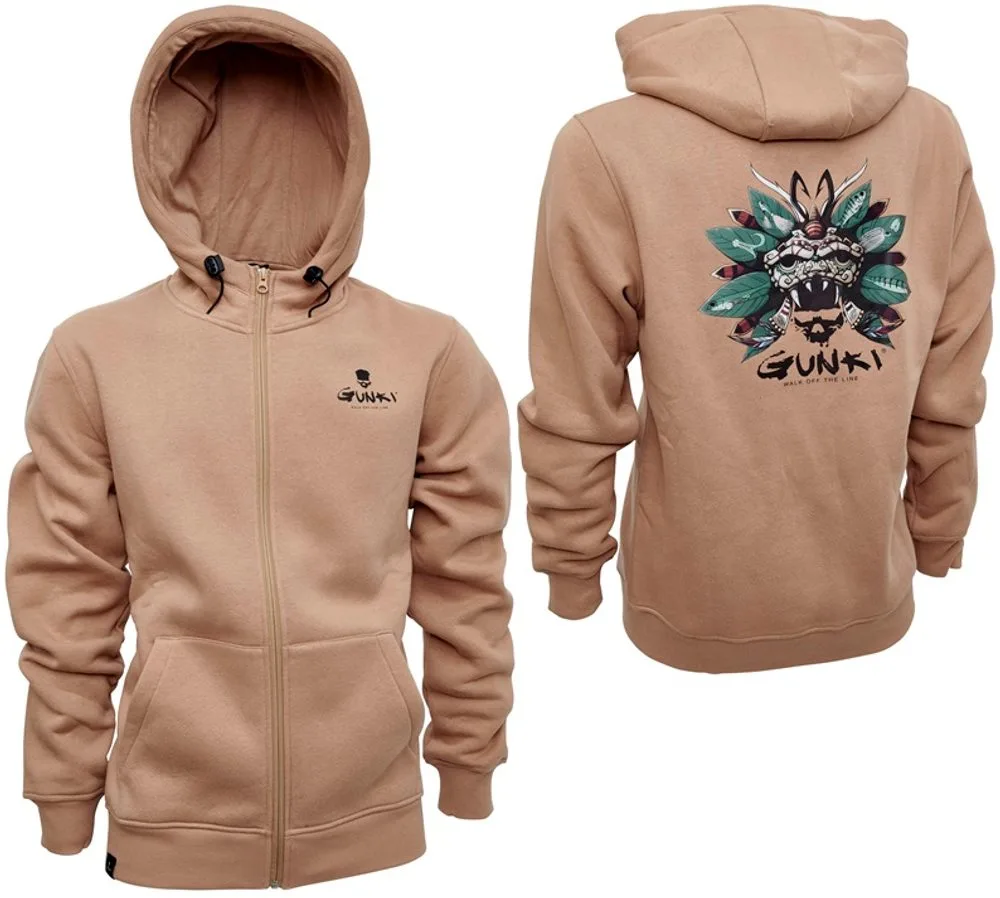 Gunki Rybářská Mikina Chief Caramel - XL