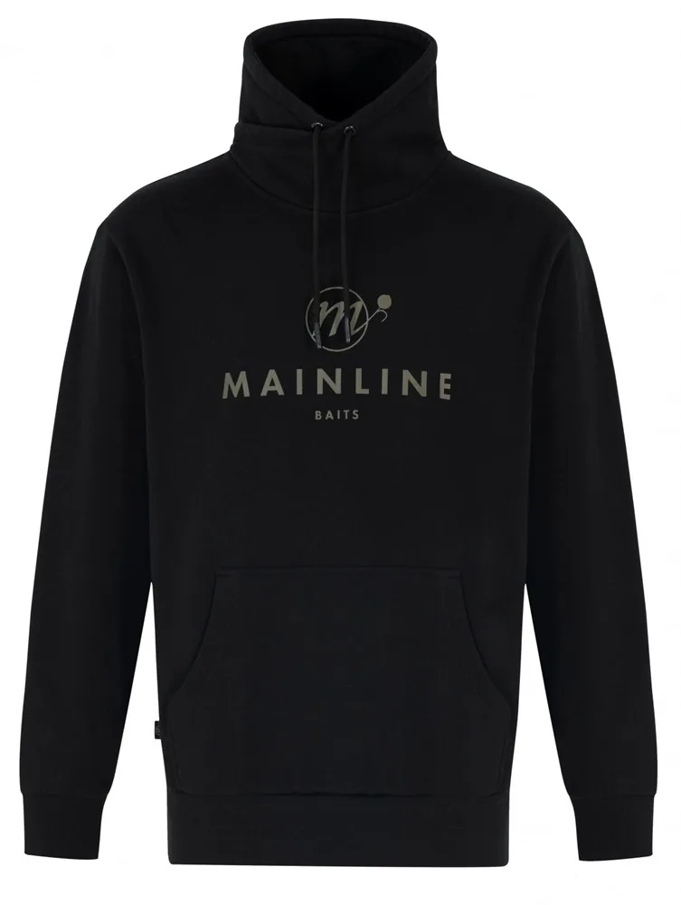 Mainline mikina carp snoodie black edition black - m