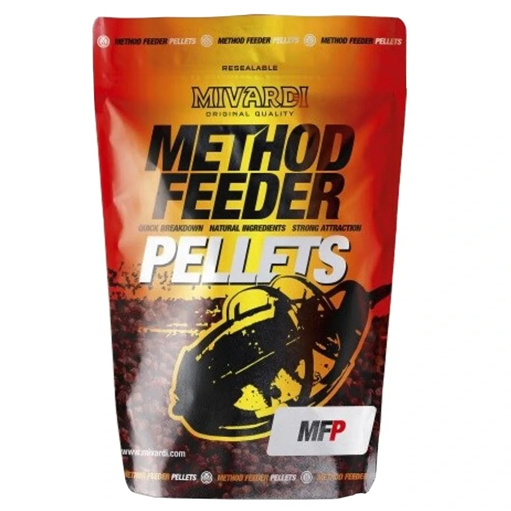 Mivardi Pelety Method Pellets Black Halibut 750g