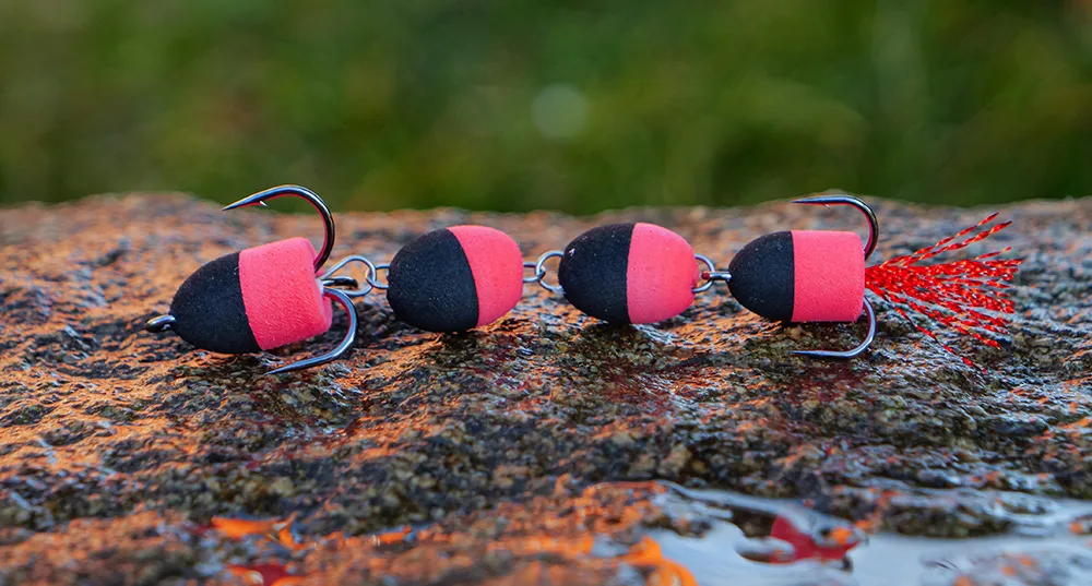 Redbass mandula black/red - s 50 mm 1,2 g