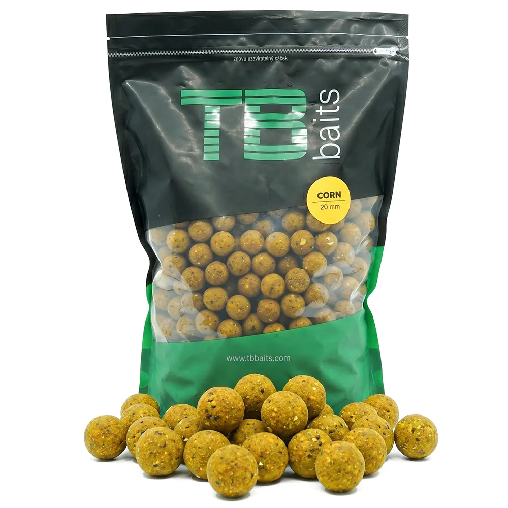Tb baits boilie corn 2,5 kg - 20 mm