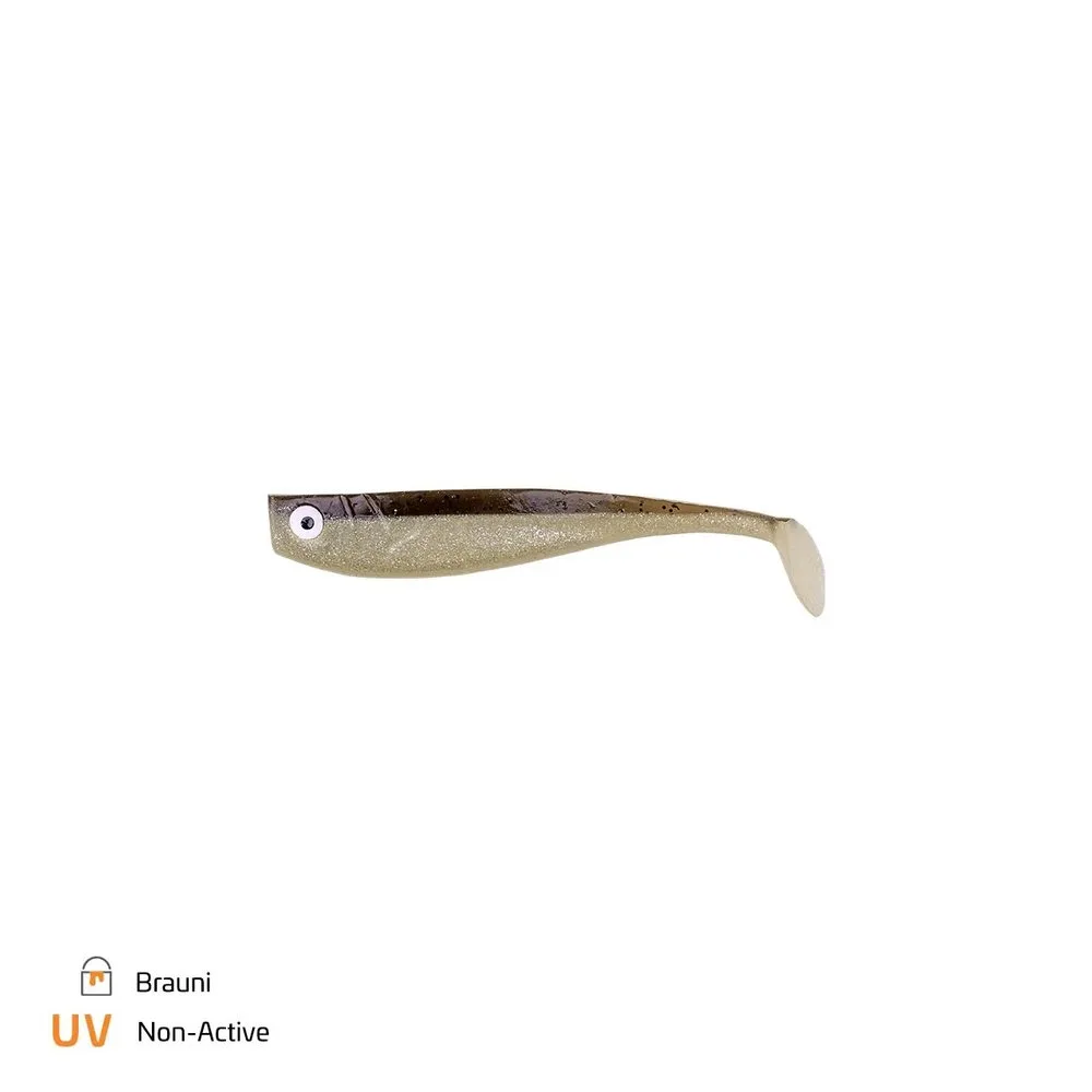 Zeck Gumová nástraha Zander Gummi 9cm - Brauni