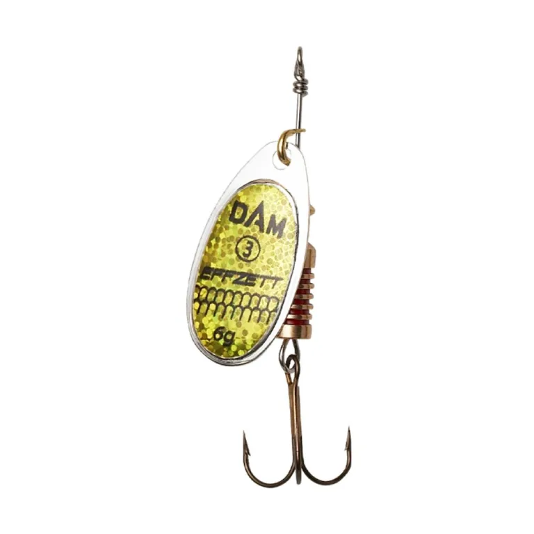 DAM Třpytka Standard Spinner Reflex Gold - 20g vel. 6