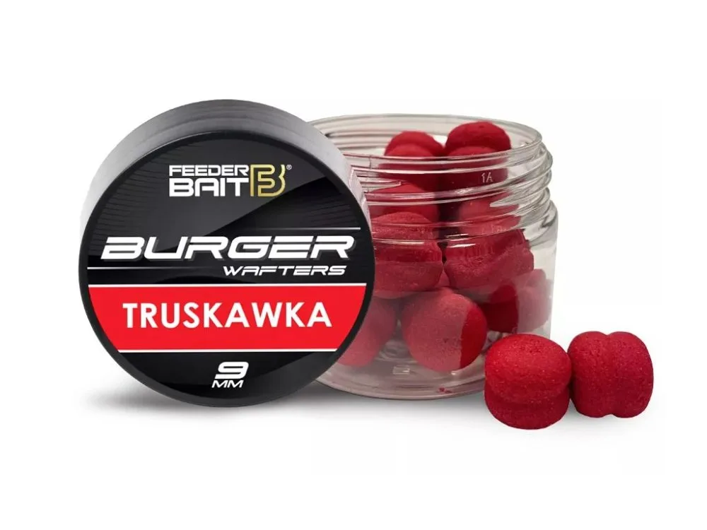 FeederBait Burger Wafters 9mm 25ml - Jahoda