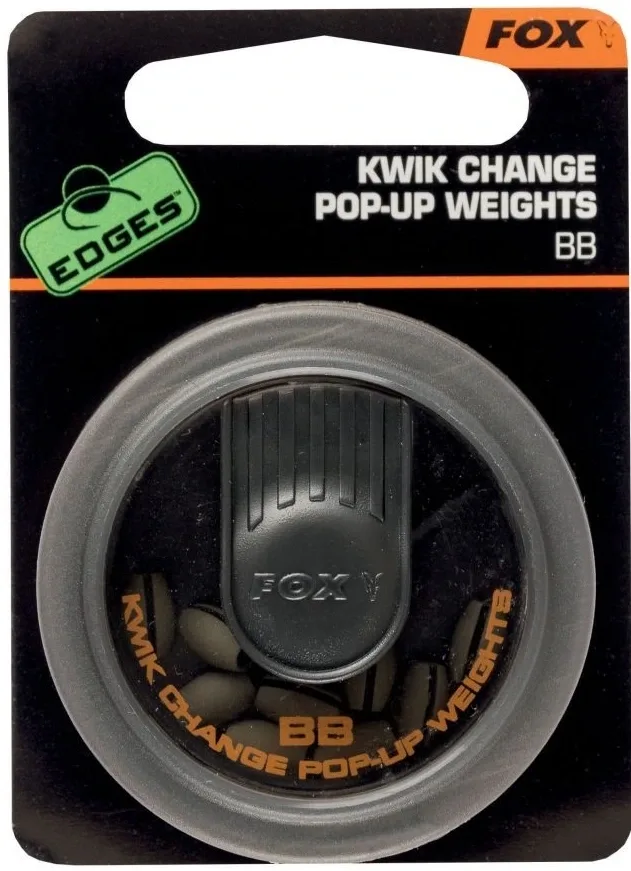 Fox Zátěžové Broky Edges Kwick Change Pop Up Weights Varianta: SWAN