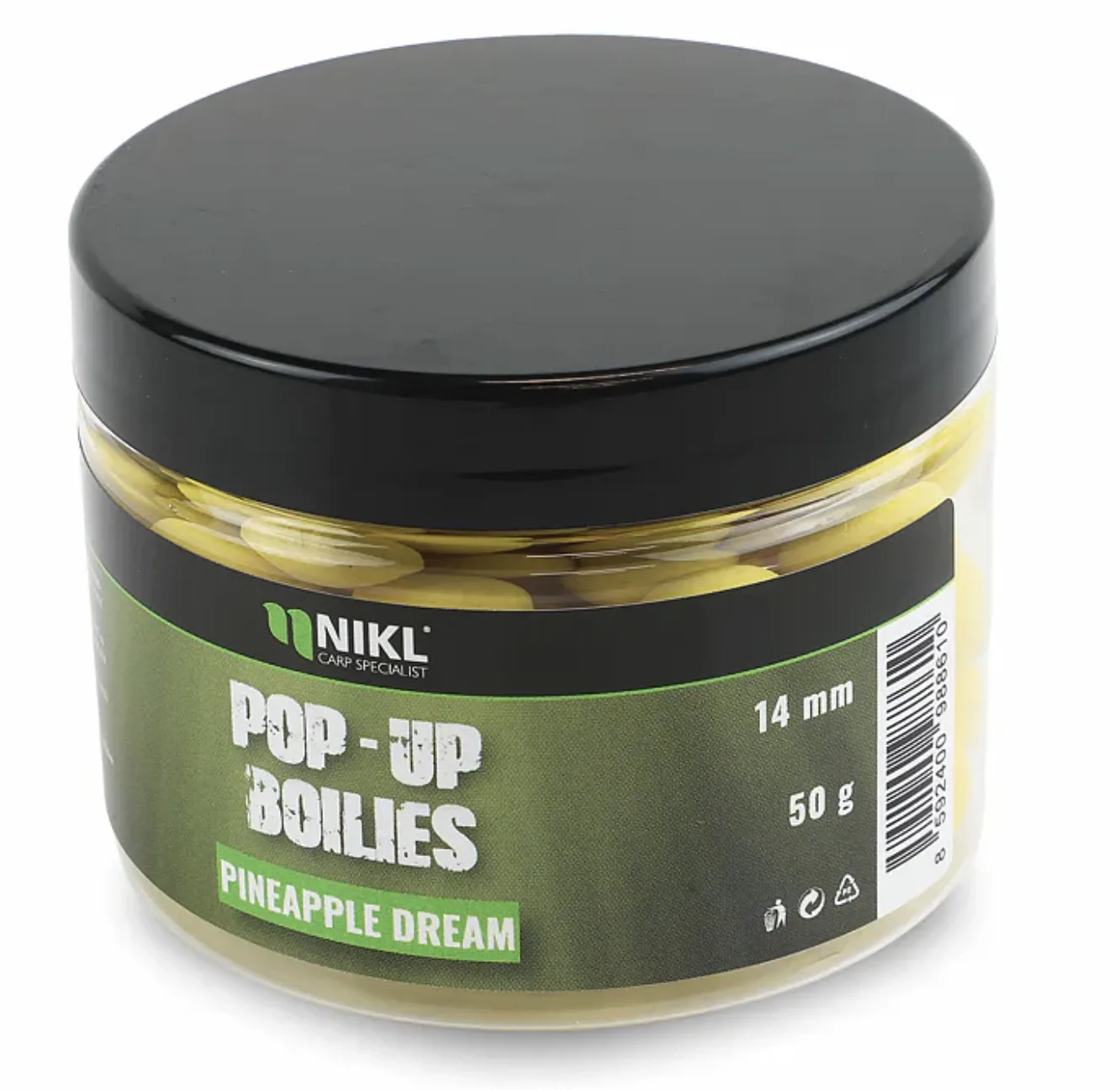 Nikl Plovoucí Boilies Pineapple Dream Hmotnost: 50g, Průměr: 18mm