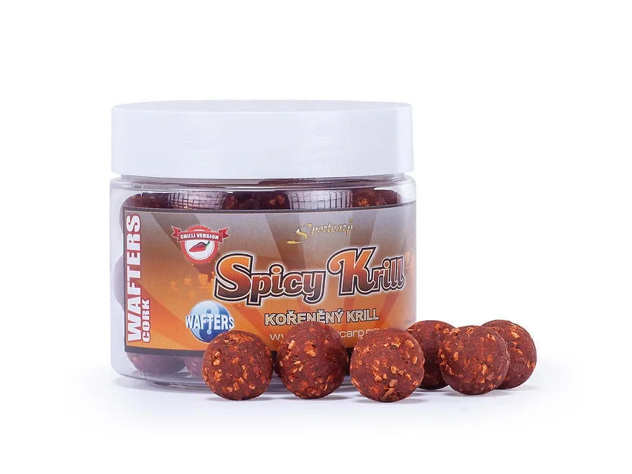 Sportcarp Neutrálně Vyvážené Nástrahy Wafters Cork Spicy Krill 300ml Varianta: 300ml, Průměr: 20mm