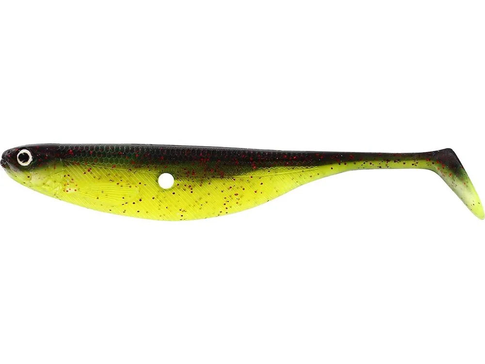 Westin Gumová nástraha ShadTeez Hollow Black/Chartreuse 1ks - 12cm 9g