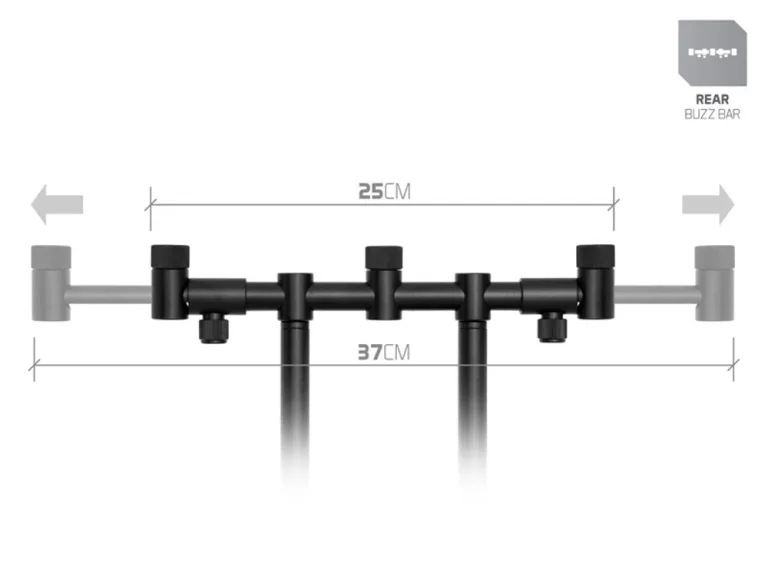 Delphin Hrazda FlexiMAG pro 3 pruty RPX / ProMAX BW - Přední 30-45cm