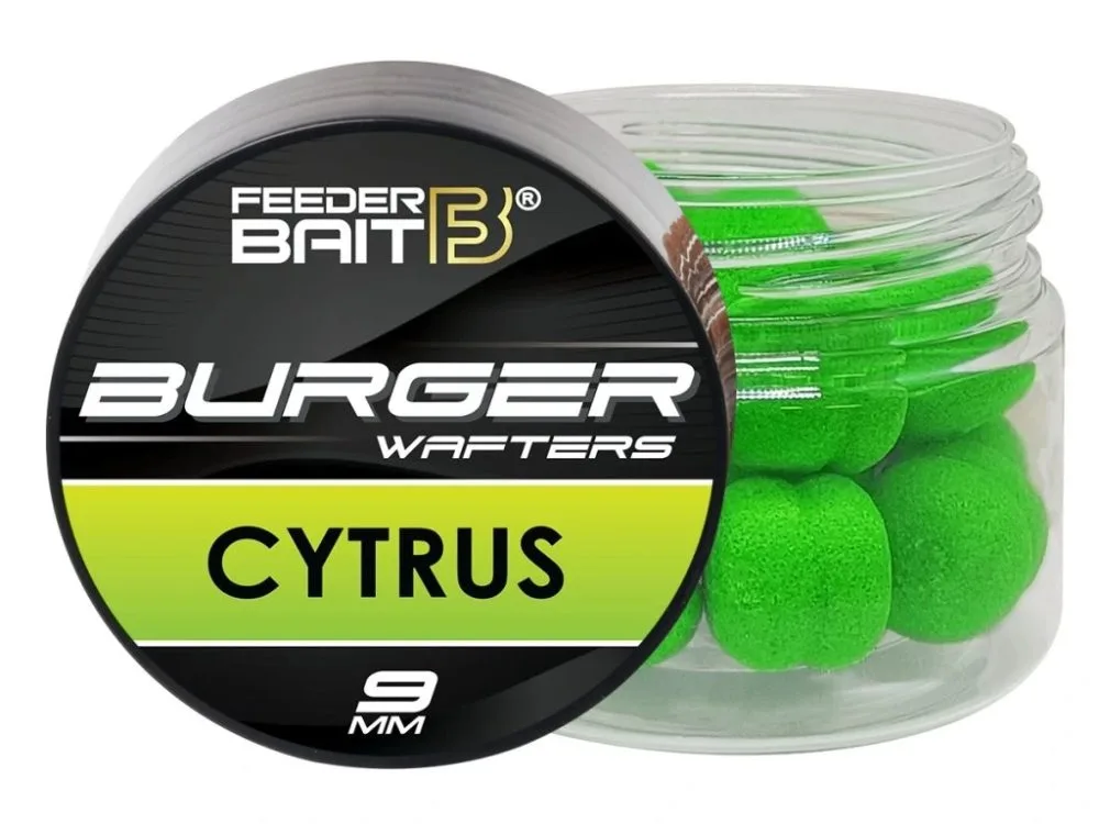 FeederBait Burger Wafters 9mm 25ml - Cytrus