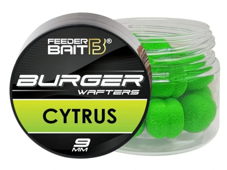 FeederBait Burger Wafters 9mm 25ml - Cytrus