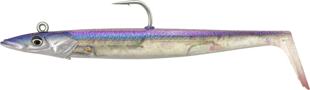 Savage gear gumová nástraha sandeel v2 sinking clear sandeel - 14 cm 33 g