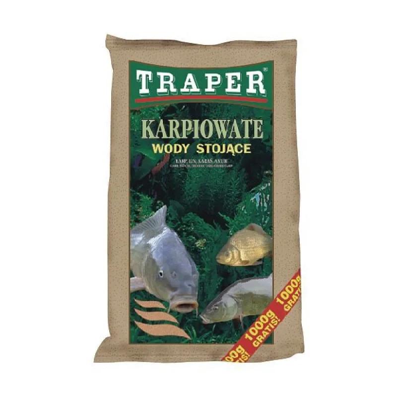 Traper Krmení Popular Kapr Na Stojaté Vody Hmotnost: 5kg, Příchuť: Vanilka