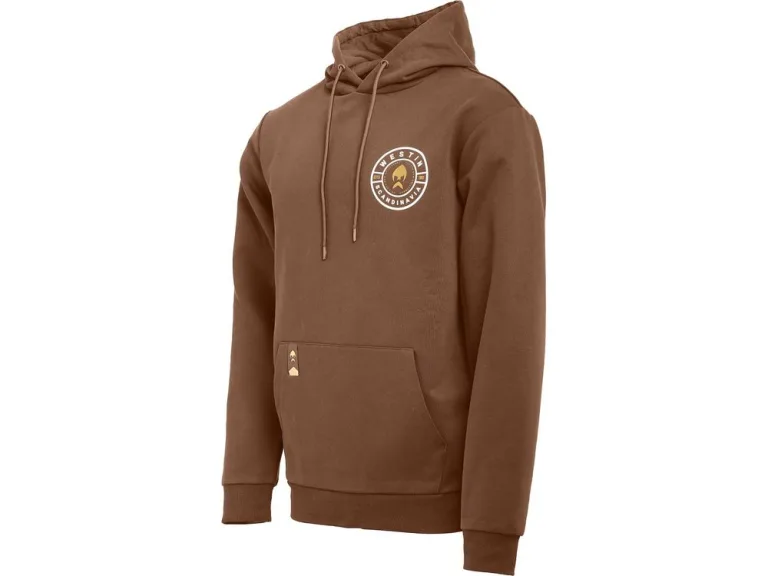 Westin Rybářská Mikina Swimlure Hoodie Dark Brown - M