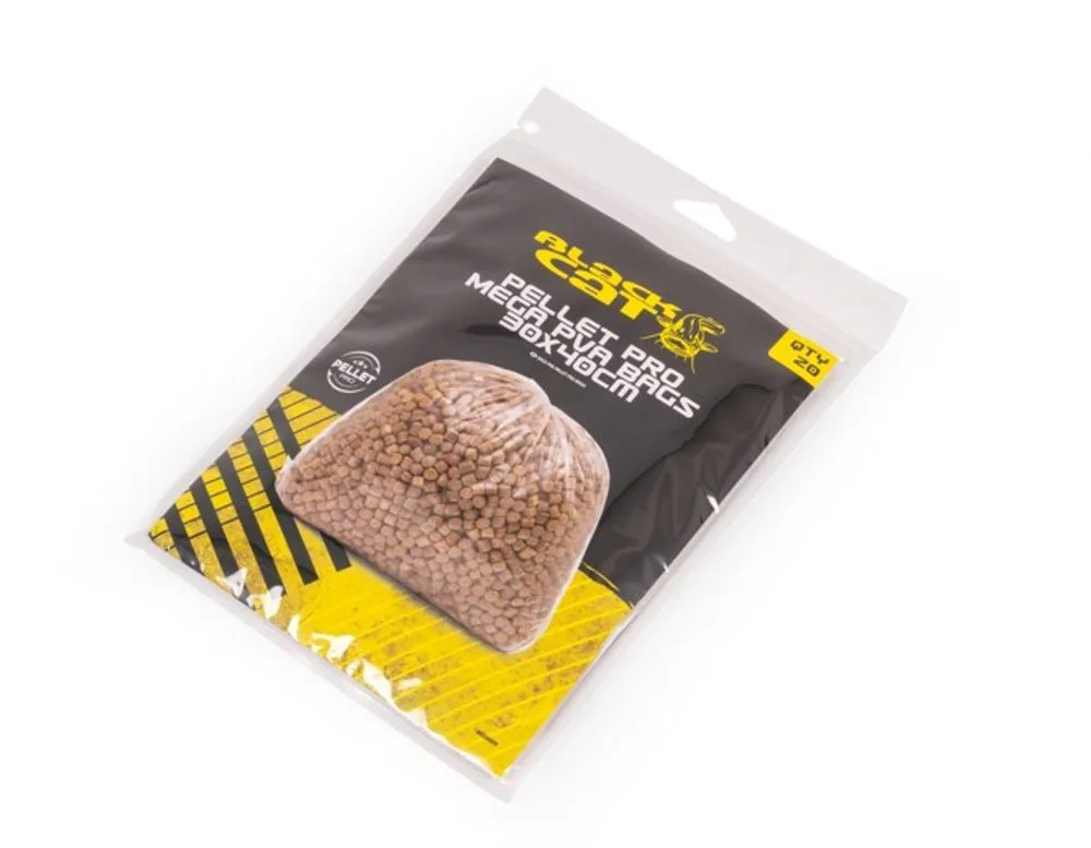 Black Cat PVA Sáčky Pellet Pro Mega PVA Bags 20ks - 300x400mm