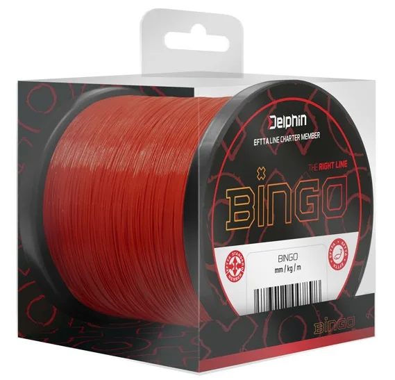 Delphin vlasec bingo - průměr 0,30 mm / nosnost 7,4 kg / návin 1200 m