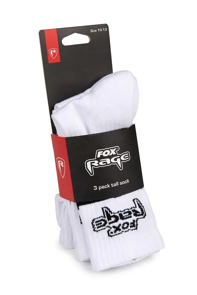 Fox Rage Ponožky Socks 3-Pack - 6-9 (EU 40-43)