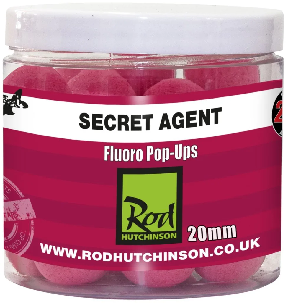 RH Fluoro Pop-Ups Secret Agent with Liver Liquid 20mm – ROD HUTCHINSON
