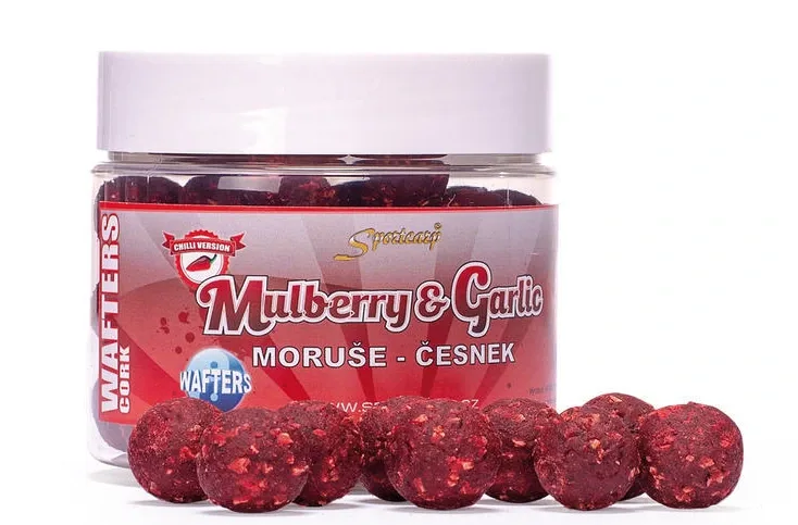 Sportcarp Neutrálně Vyvážené Nástrahy Wafters Cork Mulberry & Garlic 300ml Varianta: 300ml, Průměr: 20mm