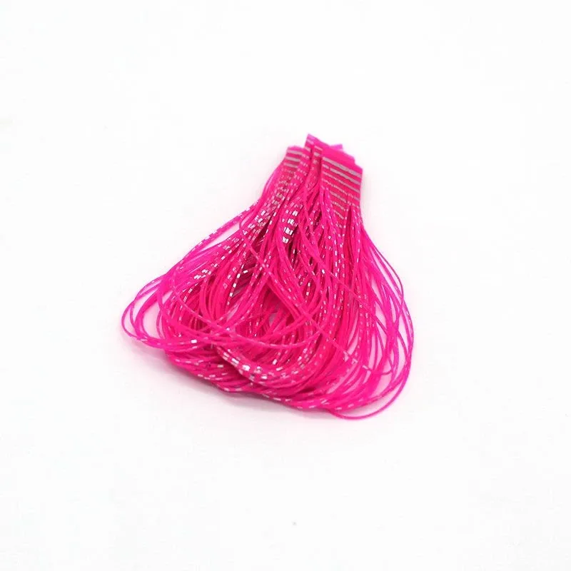 Veniard Silikonové Nožičky Sili Legs Chrome Nymph Silver Hot Pink