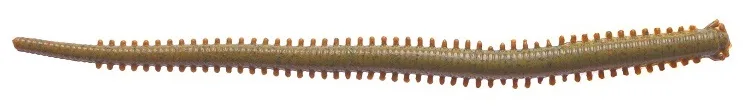 Berkley gumová nástraha gulp! saltwater isome futomi 10 cm 12 ks - motor oil red