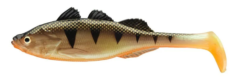 Daiwa gumová nástraha prorex live perch natural uv perch - 9,5 cm 8 g
