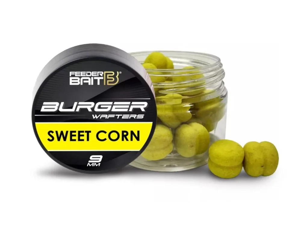 FeederBait Burger Wafters 9mm 25ml - Sladká kukuřice