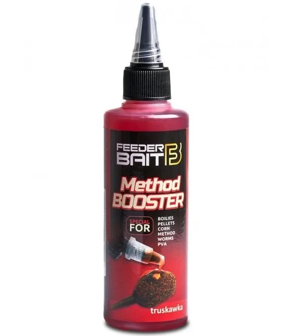 FeederBait Method Booster 100ml Příchuť: Jahoda