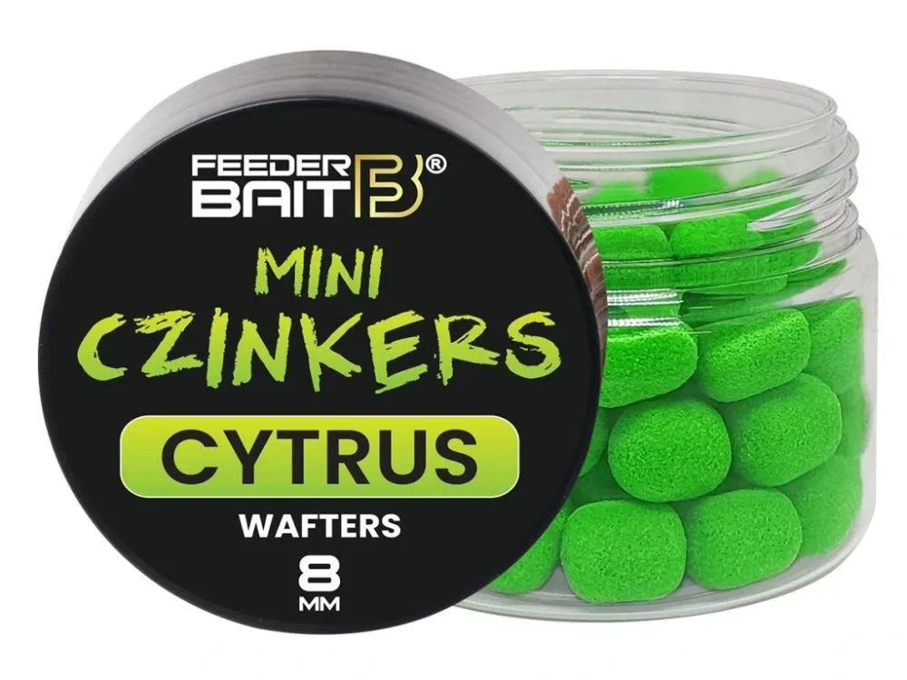 FeederBait Mini Czinkers Wafters 6x8mm 25ml - Cytrus