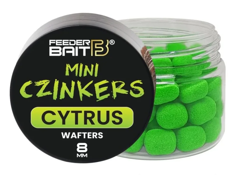 FeederBait Mini Czinkers Wafters 6x8mm 25ml - Cytrus