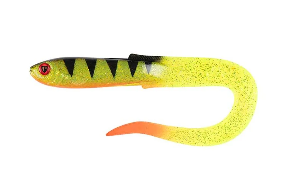 Fox Rage Gumová nástraha Slick Eel UV Perch - 21cm
