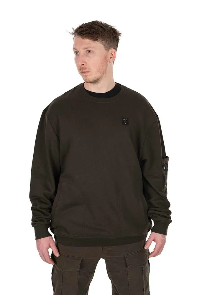 Fox Svetr LW Khaki Pullover - S
