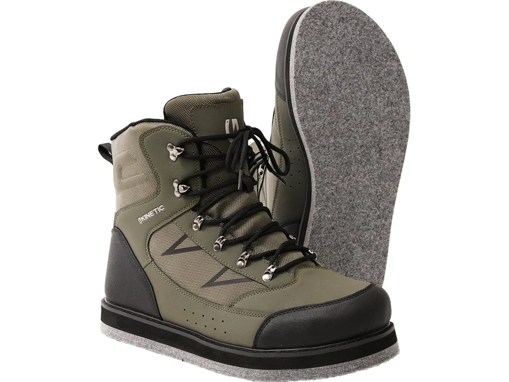 Kinetic brodící boty x4 wading boot felt - 44-45