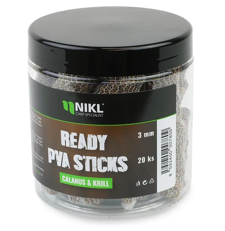 Nikl naplněné punčochy ready pva calanus & krill 20 ks